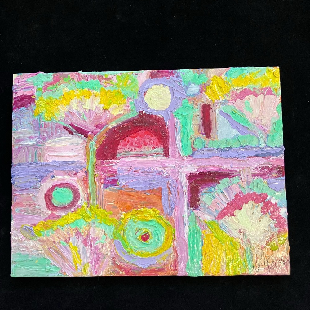 “Alchemy ” An  Original Oil Painting  12”x9” xOn Artist  Board. OOAK